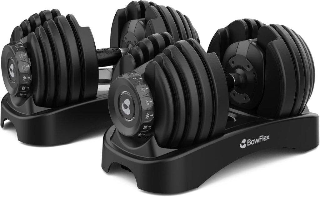bowflex selecttech 552 adjustable dumbbells