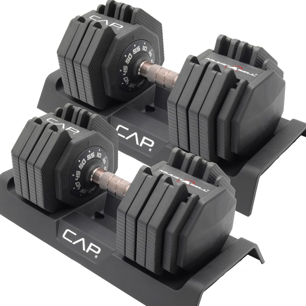 cap adjustable dumbbells