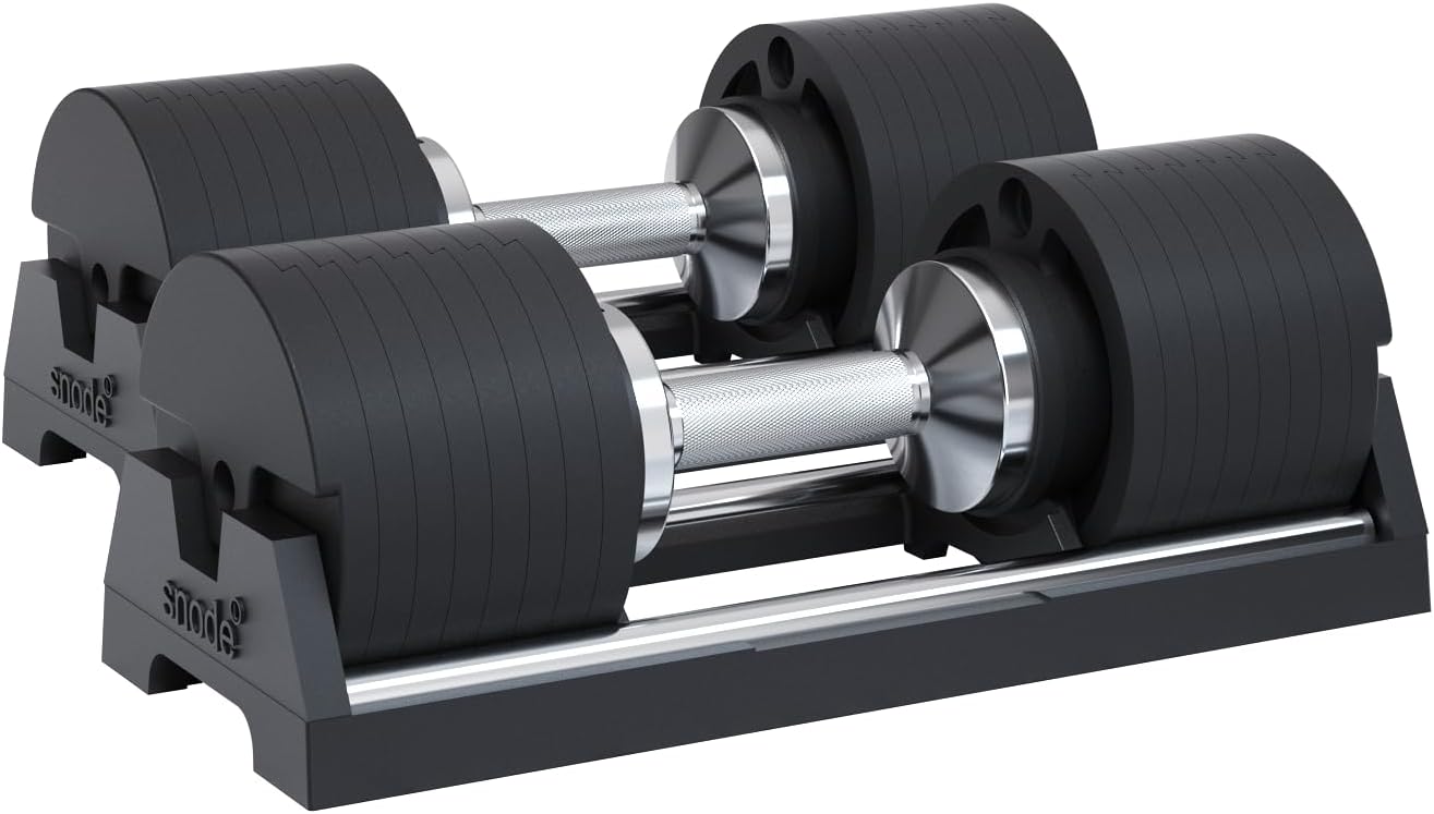 snode ad80 adjustable dumbbells